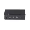 StarTech.com Switch KVM DisplayPort a 2 porte, 4K 60Hz, DP 1.2, gestione EDID, hub USB 3.0 a 2 porte, 4 porte USB HID, conforme TAA