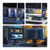 StarTech.com Switch KVM DisplayPort a 2 porte, 4K 60Hz, DP 1.2, gestione EDID, hub USB 3.0 a 2 porte, 4 porte USB HID, conforme TAA