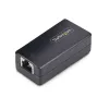 StarTech.com Isolatore di rete Gigabit a 1 porta, compatto accoppiatore Ethernet RJ45 inline con isolamento galvanico 4kV, IP40, montaggio su guida DIN, conforme TAA