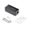 StarTech.com Isolatore di rete Gigabit a 1 porta, compatto accoppiatore Ethernet RJ45 inline con isolamento galvanico 4kV, IP40, montaggio su guida DIN, conforme TAA