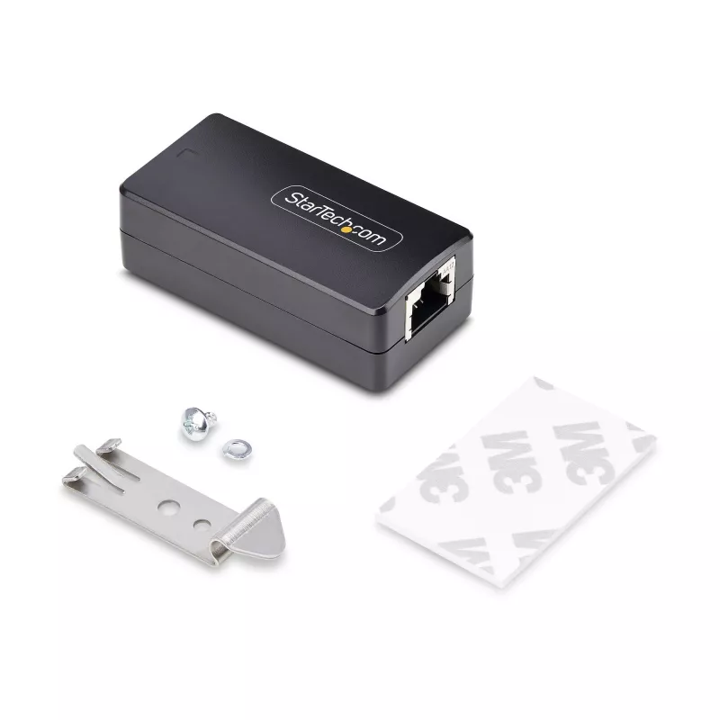 StarTech.com Isolatore di rete Gigabit a 1 porta, compatto accoppiatore Ethernet RJ45 inline con isolamento galvanico 4kV, IP40, montaggio su guida DIN, conforme TAA