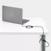 StarTech.com Confezione da 25 lucchetti universali per laptop da 2 m, cavo di sicurezza serializzato per notebook, compatibile con Noble Wedge®/Nano/K-Slot, cavo con lucchetto a combinazione senza chiave – TAA