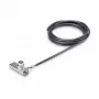 StarTech.com Confezione da 10 lucchetti per laptop a doppio accesso, cavo di sicurezza da 1,98 m con chiave unica e combinazione numerica per dispositivi con slot K, cavo in acciaio antifurto per computer