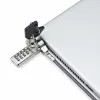 StarTech.com Confezione da 10 lucchetti per laptop a doppio accesso, cavo di sicurezza da 1,98 m con chiave unica e combinazione numerica per dispositivi con slot K, cavo in acciaio antifurto per computer