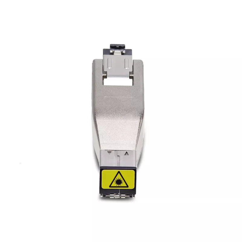 StarTech.com Convertitore media Gigabit fibra a RJ45 Ethernet dongle, ottico monomodale 10 km/multimodale 800 m, alimentato PoE, design compatto, case in metallo, Micro Mini, TAA