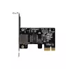 StarTech.com scheda di rete PCIe Gigabit 1 porta, NIC low-profile, scheda LAN PCI Express 10/100/1000Mbps, Realtek RTL8111H, Windows e Linux, conforme TAA