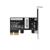 StarTech.com scheda di rete PCIe Gigabit 1 porta, NIC low-profile, scheda LAN PCI Express 10/100/1000Mbps, Realtek RTL8111H, Windows e Linux, conforme TAA