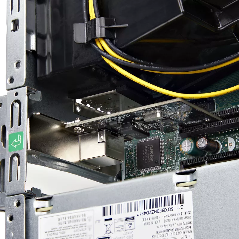 StarTech.com scheda di rete PCIe Gigabit 1 porta, NIC low-profile, scheda LAN PCI Express 10/100/1000Mbps, Realtek RTL8111H, Windows e Linux, conforme TAA
