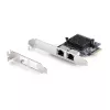 StarTech.com scheda di rete PCIe Gigabit 5G 2 porte, scheda LAN PCI Express 5G/2.5G/1G/100M/10M, Realtek RTL8126, Windows e Linux, conforme TAA