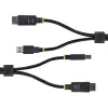 StarTech.com cavo KVM DisplayPort e USB 5Gbps 10ft (3m), 4K 60Hz, cavo combo DP 1.2/USB 3.0 universalmente compatibile per switch KVM