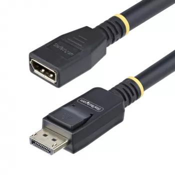 StarTech.com cavo di prolunga DisplayPort 1.4 3m, cavo port-saver DP 1.4, 8K 60Hz, cavo di prolunga DP maschio a DP femmina, cavo di prolunga DisplayPort, guaina TPE, maschio/femmina
