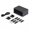 StarTech.com chassis per convertitori media unmanaged 7 slot per serie convertitori media MCM, isolamento completo dell'alimentazione, raffreddamento attivo, rackmount 10 pollici, conforme TAA