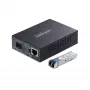 StarTech.com convertitore media Gigabit Ethernet rame a fibra, SM LC, 20 km, 10/100/1000 Mbit/s, RJ45 a LC, tutto metallo, 9K Jumbo Frames, conforme TAA
