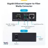 StarTech.com convertitore media Gigabit Ethernet rame a fibra, SM LC, 20 km, 10/100/1000 Mbit/s, RJ45 a LC, tutto metallo, 9K Jumbo Frames, conforme TAA