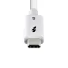 StarTech.com cavo Thunderbolt 5 3ft (1m), 80 Gbit/s/fino a 120 Gbit/s, 240 W PD, 8K 60 Hz, cavo Thunderbolt certificato, compatibile con Thunderbolt 4/USB4/USB-C – bianco