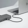 StarTech.com cavo USB4 da 50 cm (1,6 ft), 80Gbit/s, cavo USB-C certificato USB-IF, 240W PD, 8K 120Hz/4K 240Hz DP2.1 DP80, guaina TPE, compatibile Thunderbolt 4 – cavo USB-C nero