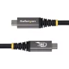 StarTech.com cavo USB4 da 1 m, 80Gbit/s, cavo USB-C certificato USB-IF, 240W PD, 8K 120Hz/4K 240Hz DP2.1 DP80, guaina TPE, compatibile Thunderbolt 4 – cavo USB-C nero
