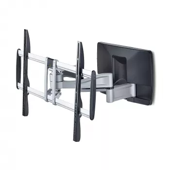 StarTech.com Supporto a parete per TV orientabile pesante per schermi piatti fino a 100 pollici e 85 kg, VESA 800x500, supporto a basso profilo, conforme TAA