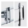 StarTech.com Supporto a parete per TV orientabile pesante per schermi piatti fino a 100 pollici e 85 kg, VESA 800x500, supporto a basso profilo, conforme TAA