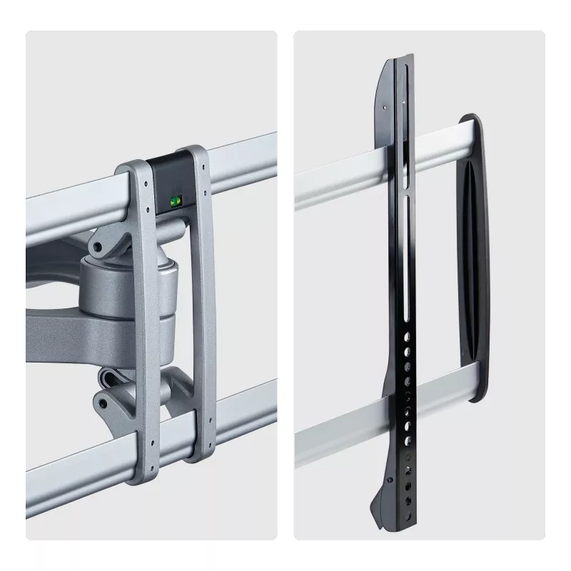 StarTech.com Supporto a parete per TV orientabile pesante per schermi piatti fino a 100 pollici e 85 kg, VESA 800x500, supporto a basso profilo, conforme TAA
