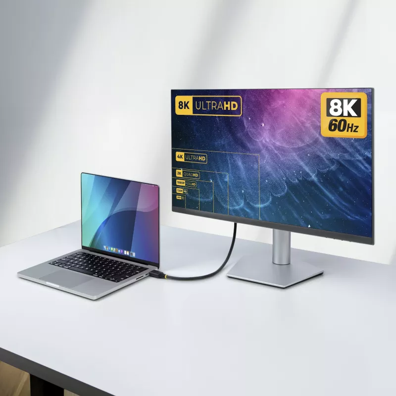 StarTech.com HDMI21-CBL-8K60-50CM Cavo HDMI 0,5 m HDMI Type-A (standard) nero