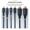 StarTech.com HDMI21-CBL-8K60-50CM Cavo HDMI 0,5 m HDMI Type-A (standard) nero