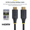 StarTech.com HDMI21-CBL-8K60-50CM Cavo HDMI 0,5 m HDMI Type-A (standard) nero