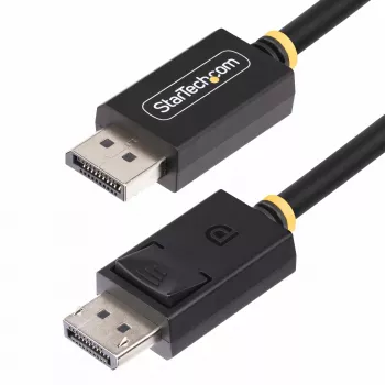 StarTech.com Cavo DisplayPort 2.1 da 3 m (10 ft), cavo DisplayPort DP40 certificato VESA con UHBR10/HDR/HDCP 2.2, 8K 60 Hz/4K 144 Hz con DSC 1.2a, 40 Gbps, cavo DP 2.1, cavo monitor UHD, M/M