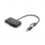 StarTech.com Adattatore da USB-C/USB-A a M.2 NVMe e 2,5 pollici/3,5 pollici SATA, 10 Gbit/s, lettore esterno di SSD senza attrezzi, B+M/M-Key