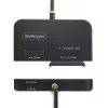 StarTech.com Adattatore da USB-C/USB-A a M.2 NVMe e 2,5 pollici/3,5 pollici SATA, 10 Gbit/s, lettore esterno di SSD senza attrezzi, B+M/M-Key