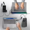 StarTech.com Adattatore da USB-C/USB-A a M.2 NVMe e 2,5 pollici/3,5 pollici SATA, 10 Gbit/s, lettore esterno di SSD senza attrezzi, B+M/M-Key
