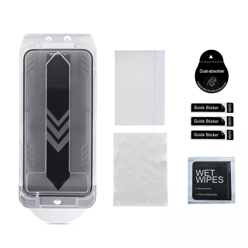 StarTech.com Pellicola privacy a 360° a 4 vie per iPhone 16 Plus, supporta verticale/orizzontale, touch, vetro protettivo, filtro a 4 vie, TAA