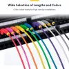 StarTech.com cavo Ethernet CAT6 sottile arancione da 25 cm, snagless, 100W PoE, UTP, LSZH, 28AWG rame puro nudo, cavo patch di rete RJ45 sottile con scarico di trazione, testato singolarmente