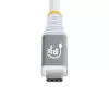StarTech.com Cavo USB4 da 3 m (10 ft), 20 Gbit/s, cavo USB-C certificato USB-IF, 60 W PD, 4K 120 Hz DP 1.4, guaina TPE, cavo USB-C bianco