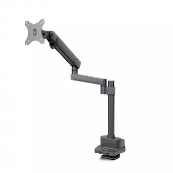StarTech.com Supporto monitor da scrivania, per schermi fino a 40 pollici/8 kg, braccio a molla meccanica, morsetto a C/passaggio scrivania, installazione dall'alto, regolazione senza attrezzi