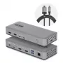 StarTech.com docking station USB-C dual monitor, HDMI, 4K 60Hz, ricarica laptop 100W, 1GbE, driverless, dock multi-monitor per Windows
