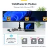 StarTech.com 199UE-USBC-DOCK Docking station/replicatore di porte per laptop con filo USB 3.2 Gen 2 (3.1 Gen 2) Type-C grigio