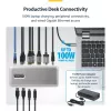 StarTech.com 199UE-USBC-DOCK Docking station/replicatore di porte per laptop con filo USB 3.2 Gen 2 (3.1 Gen 2) Type-C grigio