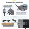 StarTech.com 199UE-USBC-DOCK Docking station/replicatore di porte per laptop con filo USB 3.2 Gen 2 (3.1 Gen 2) Type-C grigio