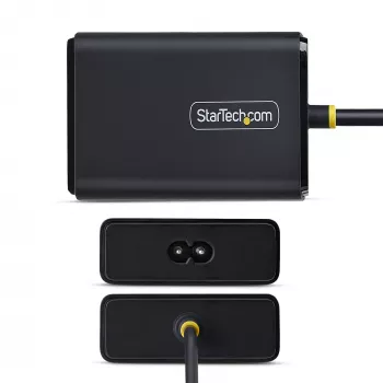 StarTech.com caricabatterie USB-C per laptop 100W con cavo USB-C fisso da 1,5 m, alimentatore per Dell, XPS, HP ProBook, MacBook Pro, Microsoft Surface Pro