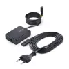 StarTech.com caricabatterie USB-C per laptop 100W con cavo USB-C fisso da 1,5 m, alimentatore per Dell, XPS, HP ProBook, MacBook Pro, Microsoft Surface Pro