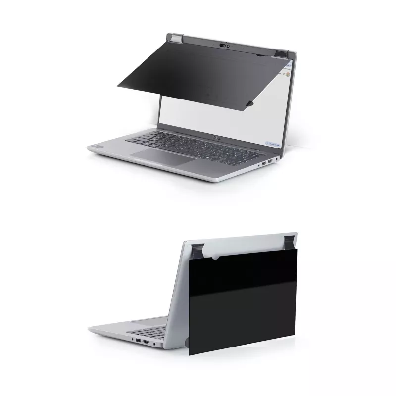 StarTech.com Filtro privacy Bright da 14 pollici 16:9 con touch, flip-over, trasmittanza luminosa 75%, antiriflesso, angolo di visuale +/- 30°