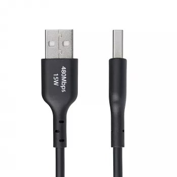 StarTech.com cavo di ricarica USB-A a USB-C da 15 cm (6in), ricarica e sincronizzazione, 3A, USB 2.0, guaina in TPE – cavo di ricarica USB nero