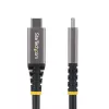 StarTech.com cavo USB4 da 3 m (10ft), 20 Gbit/s, cavo USB-C certificato USB-IF, 60W PD, 4K 120Hz DP 2.1, guaina in TPE, cavo USB-C nero