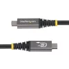 StarTech.com cavo USB4 da 3 m (10ft), 20 Gbit/s, cavo USB-C certificato USB-IF, 60W PD, 4K 120Hz DP 2.1, guaina in TPE, cavo USB-C nero