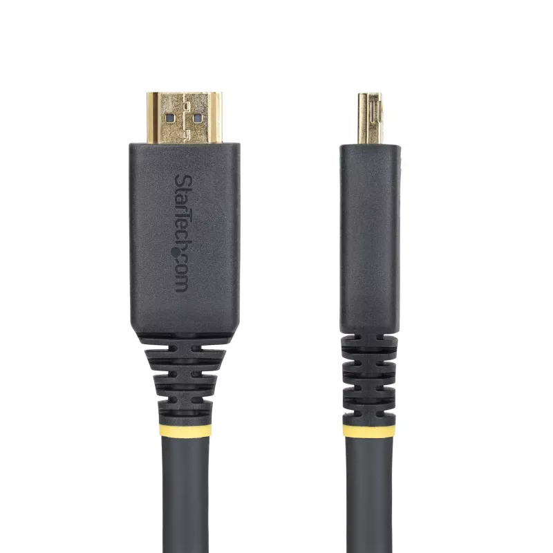 StarTech.com HDMI2-CABLE-GRIP-15M Cavo HDMI HDMI Type-A (standard) nero