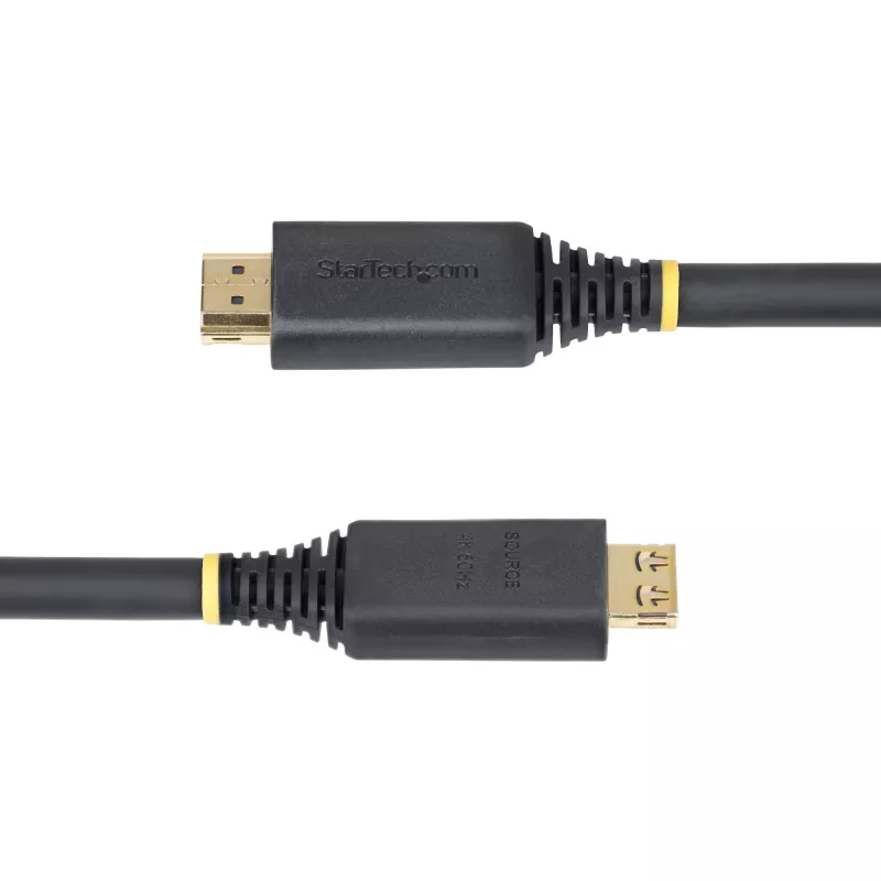 StarTech.com HDMI2-CABLE-GRIP-15M Cavo HDMI HDMI Type-A (standard) nero