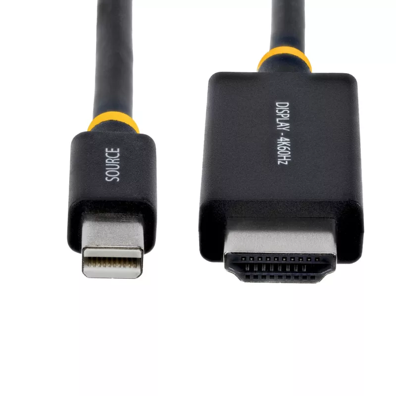StarTech.com 2M-MDP-HDMI2-4K60 Cavo adattatore video Mini DisplayPort HDMI Type-A (standard) nero