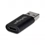 StarTech.com Adattatore da USB-A a USB-C, convertitore da connettore maschio USB-A a connettore femmina USB-C, USB 10Gbps, 5V 900mA, adattatore da USB a USB-C per caricabatterie/hub USB-A