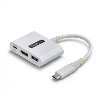 StarTech.com Adattatore multiporta da USB-C a HDMI con ricarica PD 140W, HDMI 4K 60Hz, hub USB 5Gbit/s, mini-dock per MacBook / Dell / Thinkpad / HP / iPad / tablet